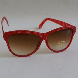 NWT True Vintage Original marble frame lady's fashion gradient lens sunglasses